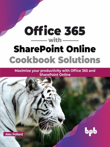 دانلود کتاب Office 365 with SharePoint Online Cookbook Solutions