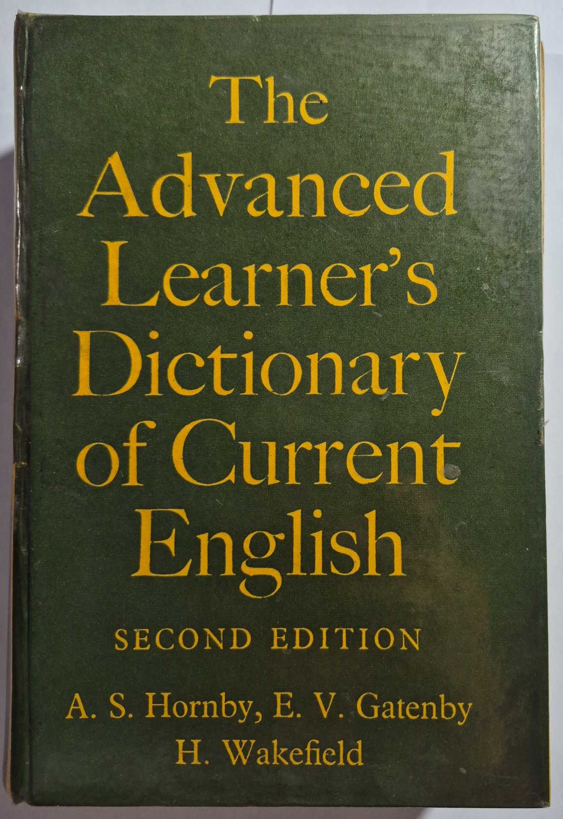 کتاب The Advanced Learner’s Dictionary of Current English