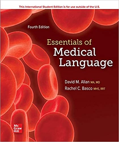 کتاب اسنشيالز اف مديكال لنگوئبج Essentials of Medical Language, 4th Edition