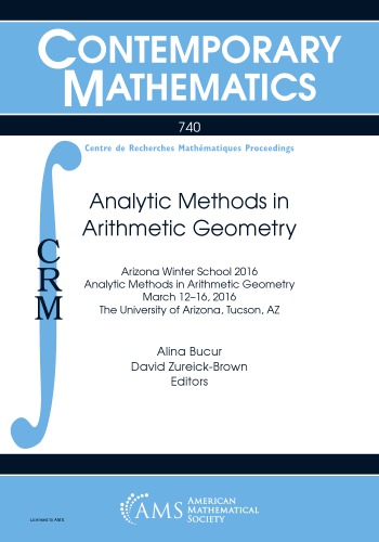 دانلود کتاب Analytic Methods in Arithmetic Geometry