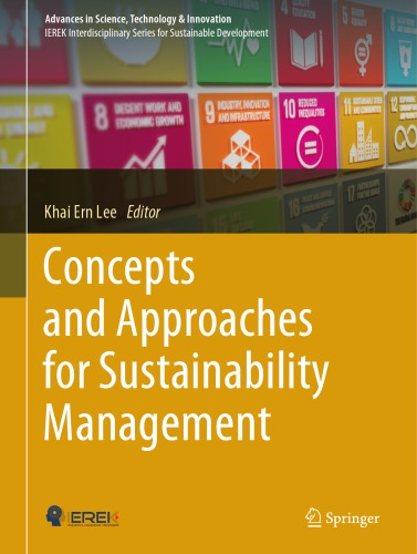 دانلود کتاب Concepts and Approaches for Sustainability Management