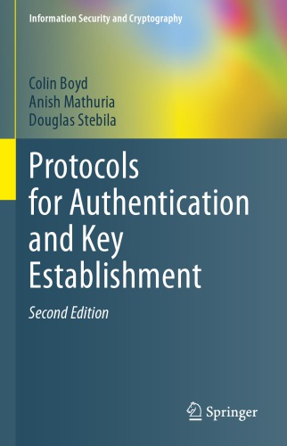 دانلود کتاب Protocols For Authentication And Key Establishment