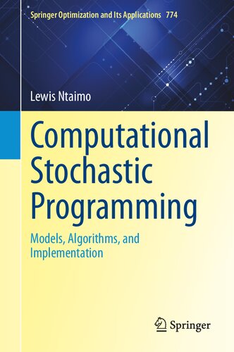 دانلود کتاب Computational Stochastic Programming