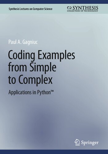 دانلود کتاب Coding Examples from Simple to Complex: Applications in Python™
