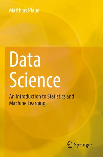 دانلود کتاب Data Science: An Introduction to Statistics and Machine Learning