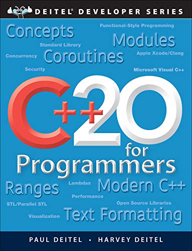 دانلود کتاب C++20 for Programmers (Deitel Developer Series)