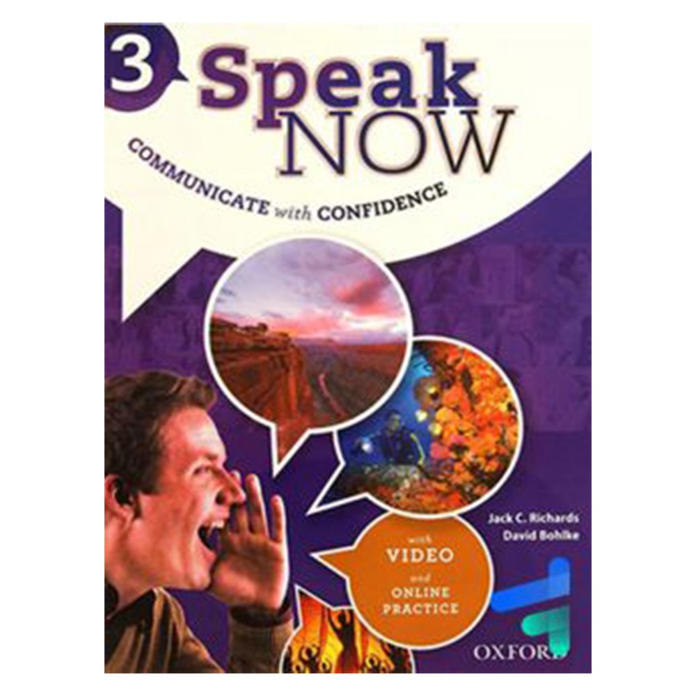 کتاب زبان speak now 3 oxford
