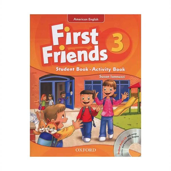 کتاب American first friends 3 رحلی – گلاسه