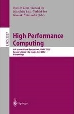 کتاب های پرفورمنس کامپیوتینگ High Performance Computing : 4th International Symposium, ISHPC 2002 Kansai Science City, Japan,