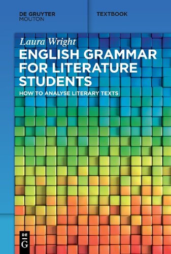 دانلود کتاب English Grammar for Literature Students: How to Analyse Literary Texts (Mouton Textbook)