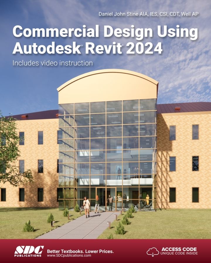 دانلود کتاب Commercial Design Using Autodesk Revit 2024 17th Edition