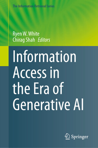 دانلود کتاب Information Access in the Era of Generative AI