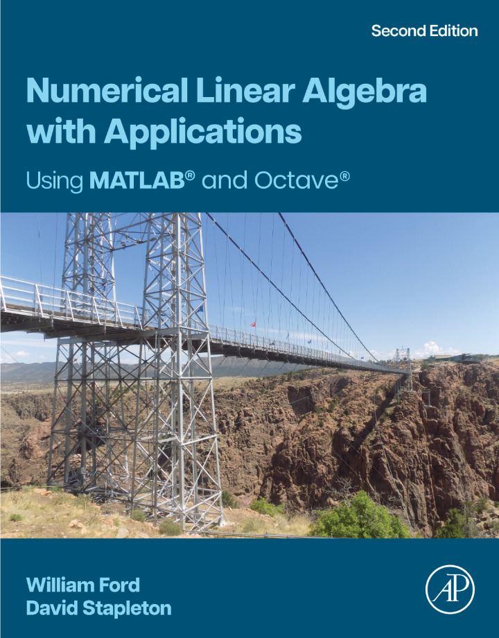 دانلود کتاب Numerical Linear Algebra with Applications: Using MATLAB and Octave 2nd Edition