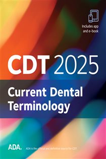 دانلود کتاب CDT 2025 Book and App Current Dental Terminology