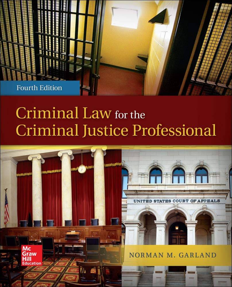 دانلود کتاب Criminal Law for the Criminal Justice Professional 4th Edition