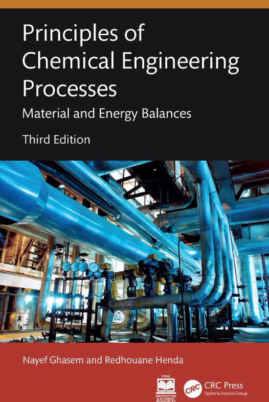 دانلود کتاب Principles of Chemical Engineering Processes: Material and Energy Balances, Third Edition