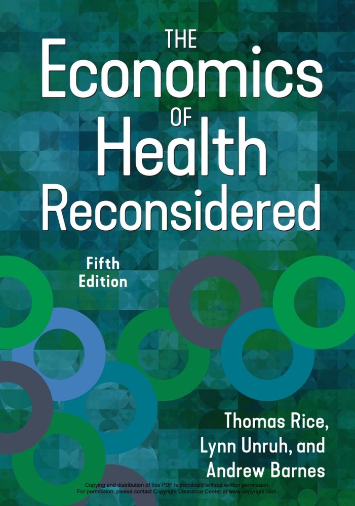 دانلود کتاب The Economics of Health Reconsidered 5th Edition