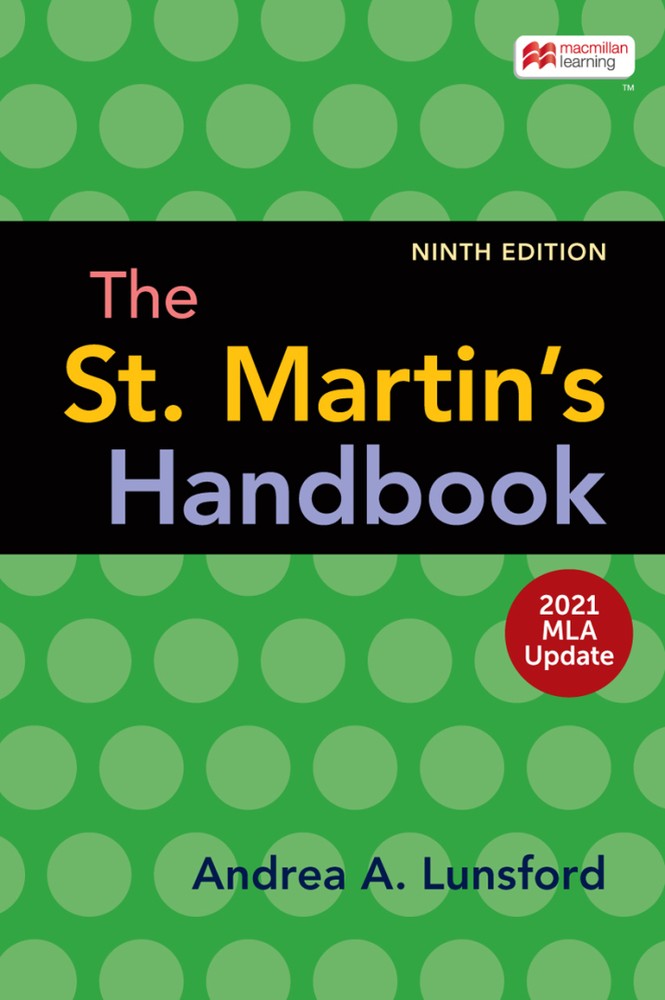 دانلود کتاب The St. Martin’s Handbook with 2021 MLA Update 9th Edition