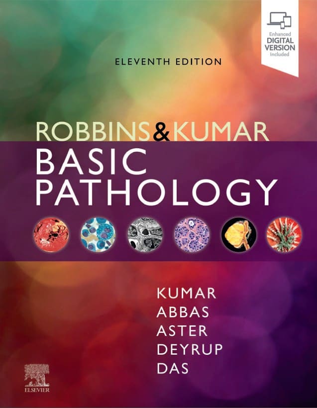 دانلود کتاب Robbins & Kumar Basic Pathology (11th Ed.)
