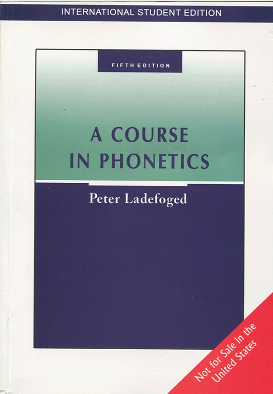 کتاب زبان A Course In Phonetics 5th Edition