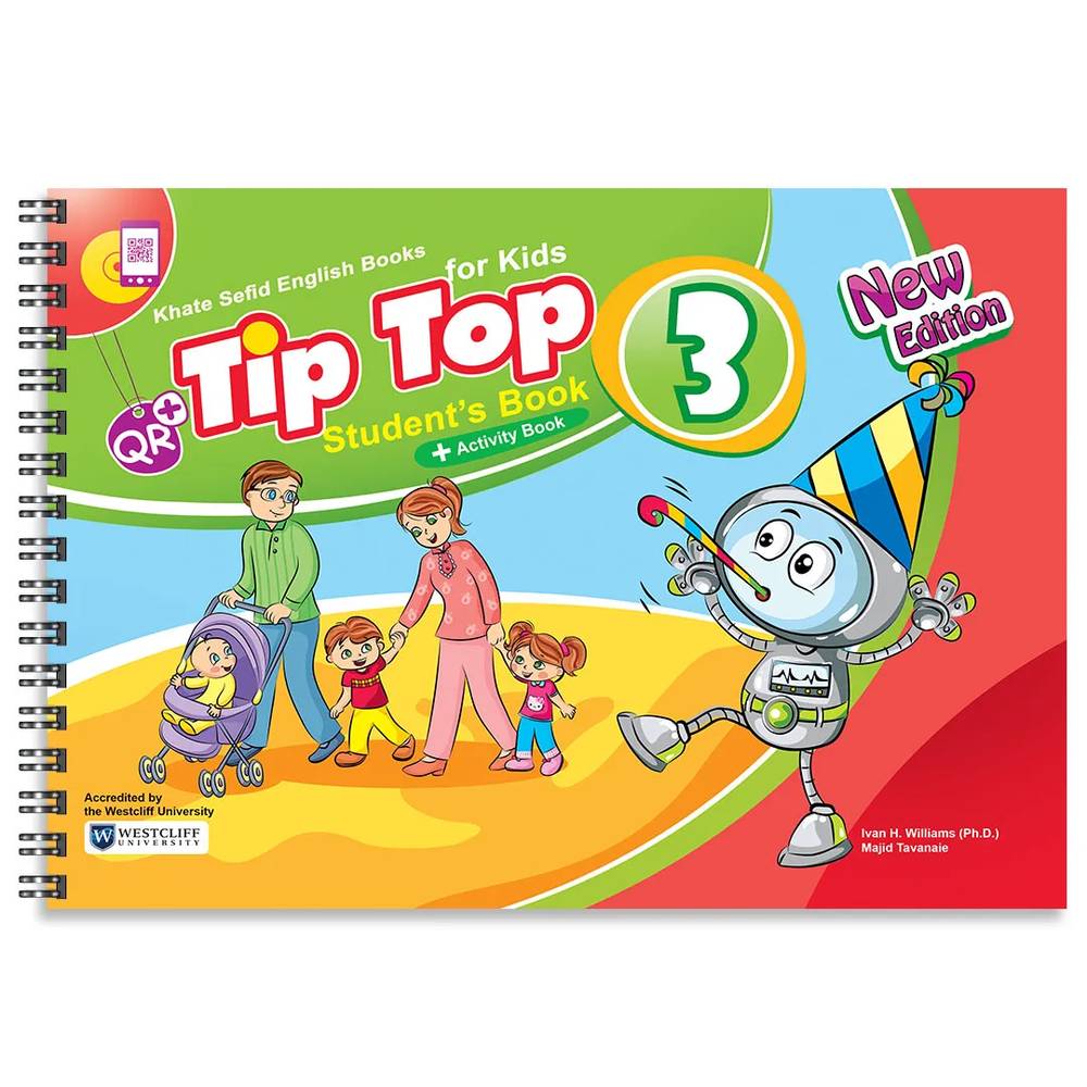کتاب Tip Top 3 Student’s & Activity Book | افق کالا