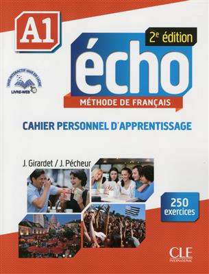 کتاب Echo - Niveau A1 - Cahier personnel d'apprentissage + livre - web - 2eme edition