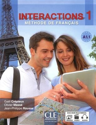 کتاب زبان فرانسه Interactions 1 Methode de Francais A11