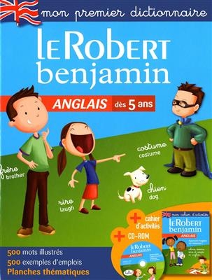 کتاب فرانسه Dictionnaire Le Robert Benjamin anglais