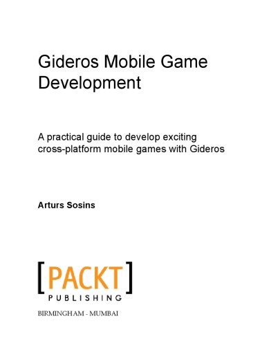 دانلود کتاب Gideros Mobile Game Development