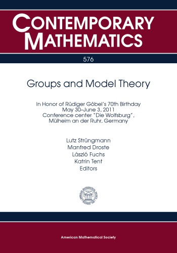 دانلود کتاب Groups and Model Theory