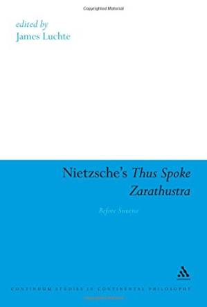 دانلود کتاب Nietzsche’s Thus spoke Zarathustra : before sunrise