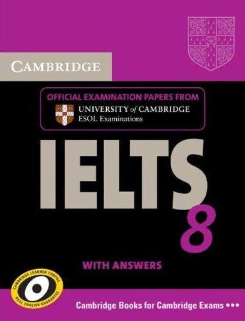 کتاب cambridge IELTS with answers 8