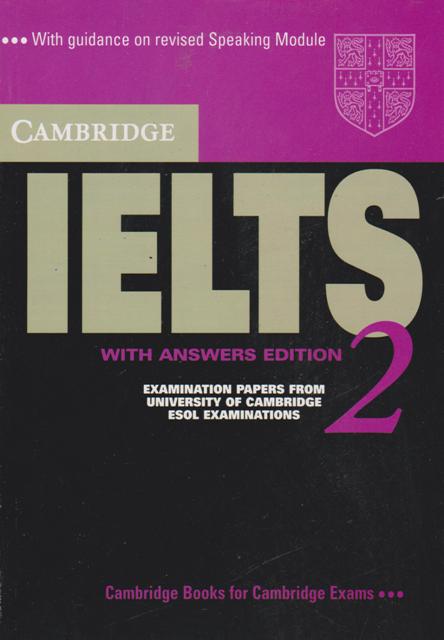 کتاب cambridge IELTS with answers edition 2