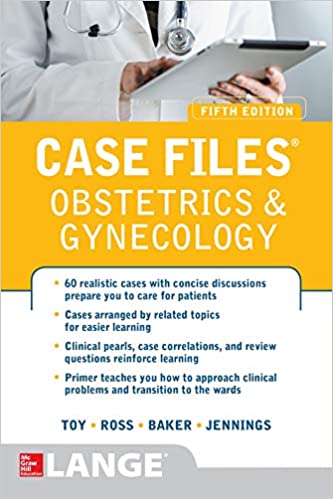 کتاب case files obstetrics and gynecology رنگی