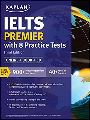 کتاب Kaplan IELTS Premier 3rd