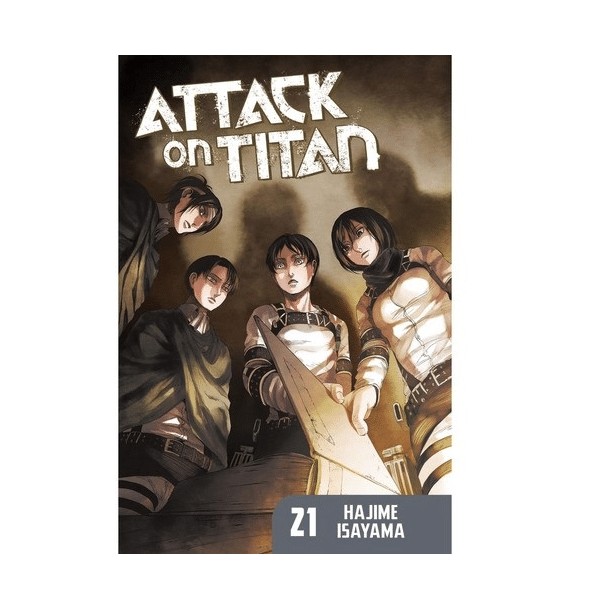 کتاب مانگا Attack on Titan Vol. 21 حمله به تایتان جلد 21