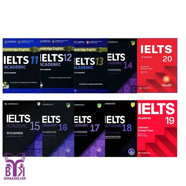 کتاب مجموعه 10 جلدی Cambridge IELTS Academic 11-20