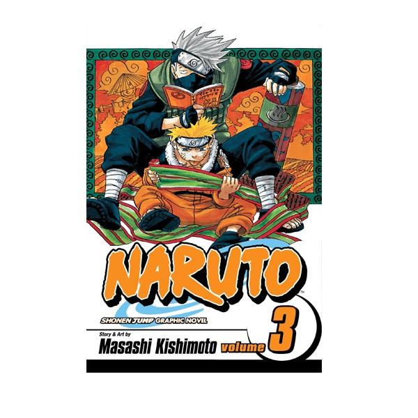 کتاب مانگا Naruto Vol. 3 نارتو جلد 3