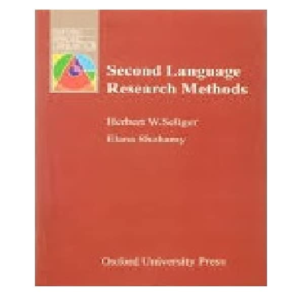 کتاب Second language research methods