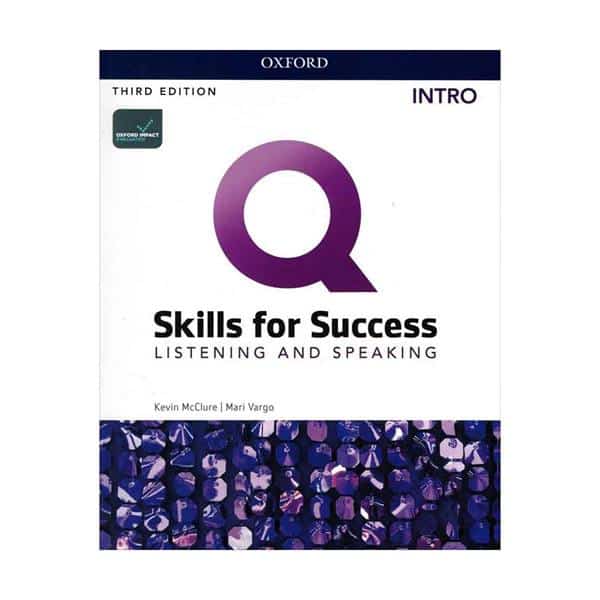 کتاب Q Skills for Success Intro Listening and Speaking 3rd