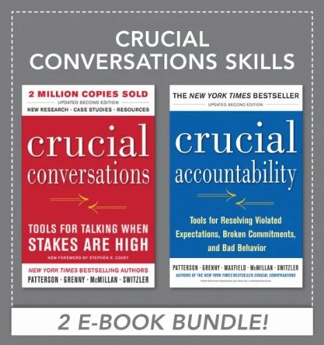 دانلود نسخه کامل کتاب زبان اصلی Crucial Conversations Skills Kindle Edition