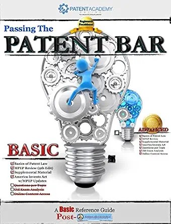 دانلود نسخه کامل کتاب زبان اصلی Passing the Patent Bar – A Basic Reference Guide