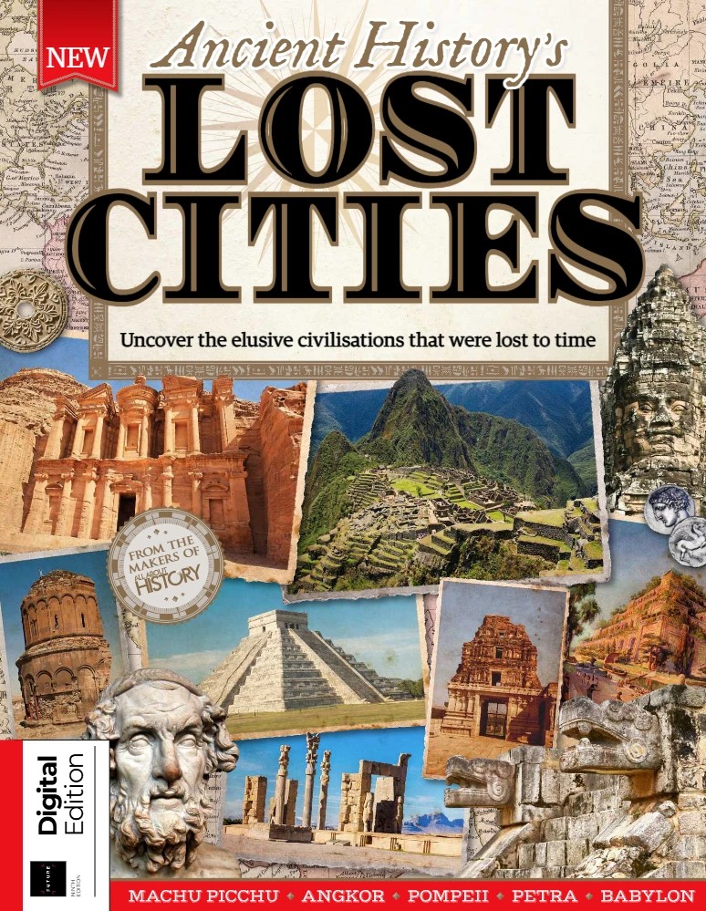 کتاب All About History Lost Cities (شهرهای گمشده) PDFنسخه انگلیسی