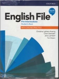كتاب زبان انگلیش فایل پری اینترمدیت ( ویرایش چهارم ) English File Pre-intermediate 4th ناشر آکسفورد
