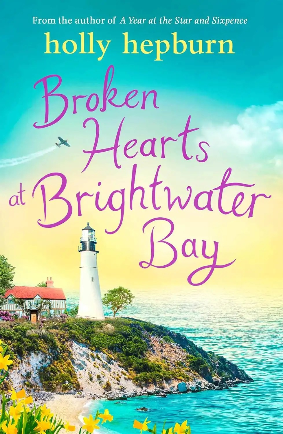 کتاب دل‌های شکسته در خلیج برایت‌واتر (Broken Hearts at Brightwater Bay) نسخه انگلیسی PDF | هالی هپبورن
