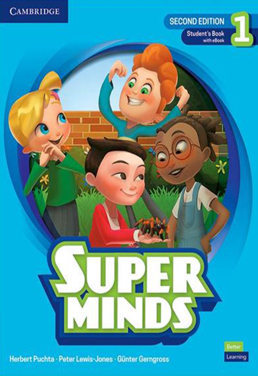 کتاب زبان سوپر مایند Super Minds 1 (2nd) SB+WB