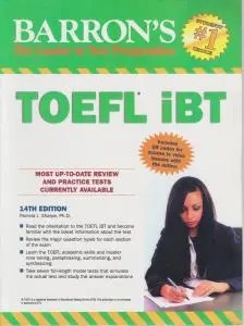 کتاب بارونز تافل barrons toefl ibt اثر شارپ پاملا
