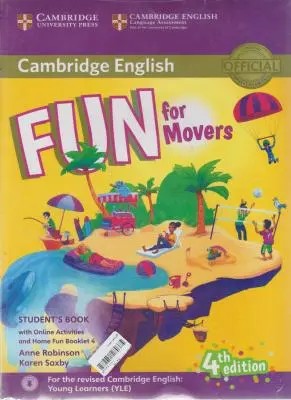کتاب Cambridge Fun for Movers Students Book - 4th edition + Home Fun Booklet 4 + CD اثر جان ریتر