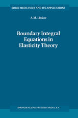 دانلود کتاب Boundary Integral Equations in Elasticity Theory
