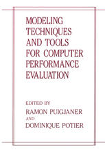 دانلود کتاب Modeling Techniques and Tools for Computer Performance Evaluation